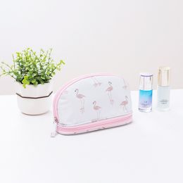 Arrows Two Layers Shell Cosmetic Bag Dual Compartment Makeup Bag Light Weight Multi Purpose Handbag JA035