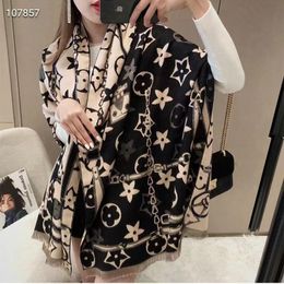 luxury brand Designer scarf knitted spring winter women scarf letter warm cashmere scarves shawls neck bandana pashmina lady wrap 622689