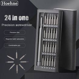 Other Hand Tools 24in1 Precision Screwdriver Set Home Portable Light Weight Screwdriver Kits Magnetic Screwdriv Set Kit Bits Torx Hex for Phone 221128