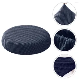 Chair Covers Stool Cover Round Bar Cushion Slipcover Elastic Protector Washable Dining Polyester Cushions Stretch
