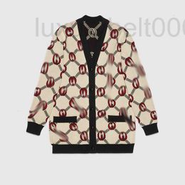 Women's Sweaters designer Autumn and winter v collar G family knitwear short cardigan coat women European new style western-style small fragrant sweater