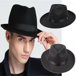 Berets Men Women Straw Panama Hats Fedora Trilby Caps Sunhat Wide Brim Sombrero Summer