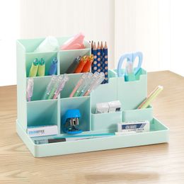 Other Home Storage Organisation Large Capacity Cute Pen Holder Desk Accessories Pencil Box Desktop Organiser Stand Case School Office Stationery 221128