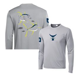 Outdoor TShirts Oceanic Gear Fishing Long Sleeve UV Protection Moisture Wicking Quickdrying Breathable Clothing 221128