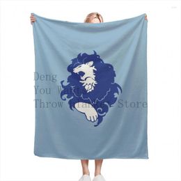 Blankets Fire Emblem Three Houses Blue Lions Throw Soft Flannel Fleece Warm Blanket Bed Couch Camping Travel