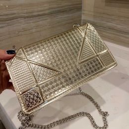 Designers Bags Flap bag Beautiful 2023 Luxurys Gold Silver Totes Shoulder Handbag Artwork Messenger Women Fashion Handbags Cross body Cl