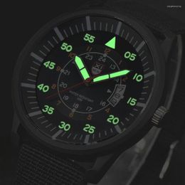 Wristwatches Men Watches Army Luxury Military Watch Date Mens Dial Sport Black Quartz Stainless Steel Wrist Band Mesh Clock