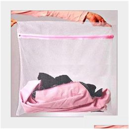 Storage Bags Washing Hine Laundry Bag Special Purpose Protect Cloth Fine Net Soft Travel Storage Bags Mti 1 2Zm F2 Drop Delivery Hom Dhdvf