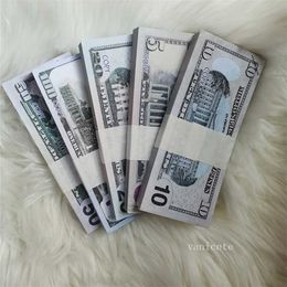 Best 3A High Pieces/package American 100 Free Bar Currency Paper Dollar Atmosphere Quality Props 100-5 Money 9306 29DCI