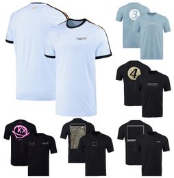 2024 F1 T-Shirt Formula 1 Driver T-Shirts Short Sleeve Racing Suit Motorsport Team Uniform Tops Summer Plus Size Breathable Jersey