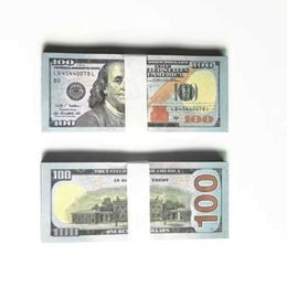 Best 3A Party Supplies High Piecespackage American 100 Bar Currency Paper Dollar Atmosphere Quality Props 1005 Money 93067066268 269TT