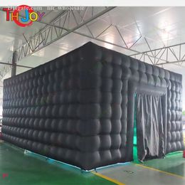 activities Led strips Glowing Cabinet inflatable cube tent event exhibition trade show Marquee giant Party Room with blower for Sale