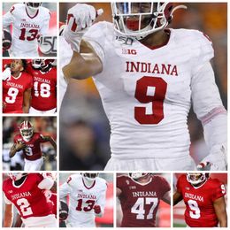 NCAA Indiana Hoosiers Football Michael Penix Jr. Jersey Jack Tuttle Stephen Carr Micah McFadden D.J. Matthews Jr Miles Marshall Camron Buckley James Tyrese Fryfogle