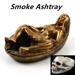 Novelty and interesting Resin Ashtray Creative Ashtray Anti-shock Smoke Ash Tray Fashion Environmental Hotel Home KTV Ashtrays