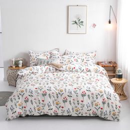 Bedding sets Bonenjoy Green Cactus Set Queen Size Plant Home Sheet Single Linen ropa de cama King Duvet Cover 221129