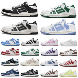 Designer Skel Top Mens Sapatos Casuais Baixo Branco Laranja Verde Meninos Juvenil Preto Tênis de Corrida Cinza Claro Preto Infantil Masculino Feminino Tênis Tênis Esportivo Tênis 36-44