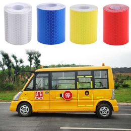 5cm 3m Bicycle And Car Body Safety Waterproof Warning Strip Night Driving Reflective Sticker