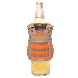 Drinkware Handle Canned Drink Beer Bottle Sleeve Adjustable Wine Bottles Sleeves Mini Vests Birthday Party Personality Decoration Er Dhygw