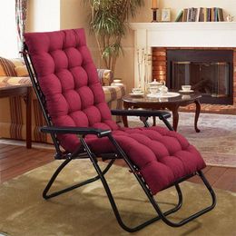 Pillow Soft Comfortable Recliner Back Rocking Chair S Lounger Bench Garden Long