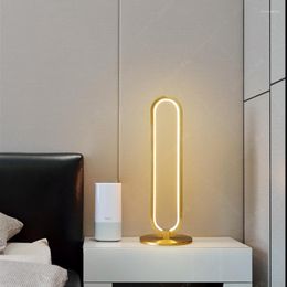 Table Lamps Luxury Copper Bedside Lamp Bed Headboard Reading No Stroboscopic Night Light Starred El Guest Room Nightlight