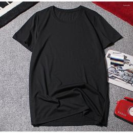 Men's T Shirts Summer Large Size Men Cotton T-shirts Short Sleeve Breathable Solid Simple Tees 8XL 10XL 12XL Home Wear Loose Tshirt Oversize