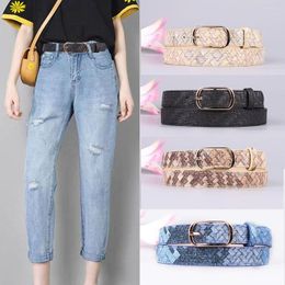 Belts Fashion And Elegant Lady's Belt With Imitation Woven Pattern Apparel Accessories