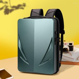 Backpack Fashion PC Hard Shell Series Gaming Anti-theft Waterproof Notebook 15.6 Inch Business Travel