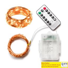 Strings LED 10M Waterproof USBBattery String Light Copper Wire Fairy Garland Lights Lamp Christmas Wedding Party Holiday DecorationLED