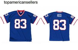 Stitched football Jersey 83 Andre Reed 1990 retro Rugby jerseys Men Women Youth S-6XL