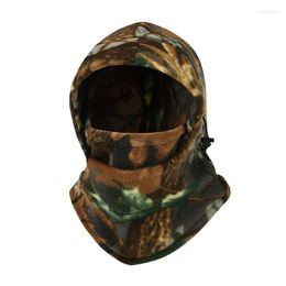 Bandanas Winter Windproof Fleece Hats Warm Camping Hiking Caps Outdoor Ski Cycling Neck Wamer Fishing Hunting Military Tactical Balaclava