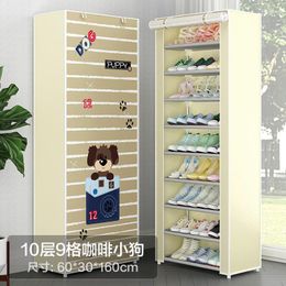 Clothing Storage Shoe Dust Assembly Economical Rack Cabinet Multifunctional Non-Woven