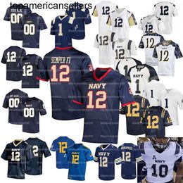 Custom Men Women Youth Navy Midshipmen College Football Jersey Dalen Morris Jamale Carothers Myles Fells Mark Walker Mychal Cooper Diego