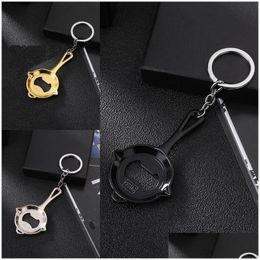 Openers Beer Bottle Openers Electronic Sports Games Style Pot Modelling Key Ring Pure Black Bottles Opener Selling 1 7Cr L1 Drop Deli Dhcqa