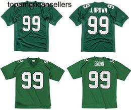 Stitched football Jersey 99 Jerome Brown 59 Joyner 1991 retro Rugby jerseys Men Women Youth S-6XL