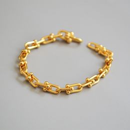 Cuban Chain Bracelet for Men Women Figaro Vintage Metal Viking Jewellery Gift
