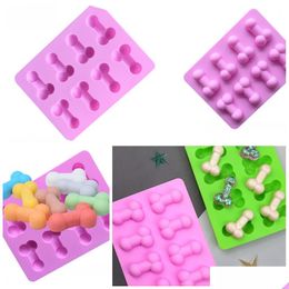Baking Moulds Personalise Sile Moulds Taste Ice Cube Mould Food Grade Chocolate Mods Cake Decorating Supplies Interesting Kitchen Appl Dhc7U