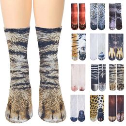 Men's Socks Animal Unisex 3D Print Novelty Stockings For Adult & Kids Gifts Prank Christmas Party K2