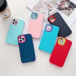 Armour Cases PC Cover 3in1 2.0mm Thickness Hard Back 1.6mm TPU With Airbags Shockproof for iPhone14 Plus Pro Promax 13 12 11 Xsmax XR SamsungS23 Ultra 22 Xiaomi