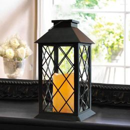 Portable Lanterns Retro LED Hollow Lantern Outdoor Hanging Lights For Gardens Courtyards Corridors Walkways Decorative Laterne