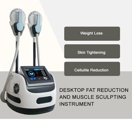 Professional EMSLIM NEO slimming 2 handles with RF HI-EMT EMS Muscle Sculpt machine Muscle Stimulator sculpting fat reduce weight loss home use beauty equipment