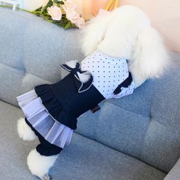 Dog Apparel Summer Dress For Dogs Pets Clothes Wedding Puppy Clothing Spring Fashion JJ0331