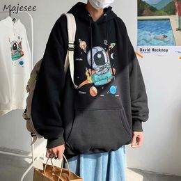 Men's Hoodies Sweatshirts Men Cartoon Teens Dynamic Hooded Ulzzang High Street Students All match Leisure Stylish Preppy Style Fashion Ins 221129