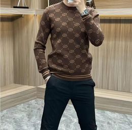 Men's Sweaters Oversized Men's Sweater New Red Black Striped Sweaters Casual Branded Haruku Pullover Plus Size Streetwear Blouses 5ajr