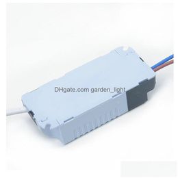 Led Panel Lights Light Driver 3W 6W 12W 18W Rgb Lights Ac85265V Power Supply Adapter Transformer Drop Delivery Lighting Ind Dhpjf