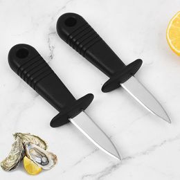 Multifunction Stainless Steel Oyster Shucking Knife Durable open Scallop shell Seafood knives Sharp-edged Shucker Tools DH994