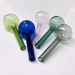 4.5 inches BALL 40MM Glass Oil Burner Pipe Great Tube FPS PCOOL