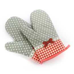 Oven Mitts Pastry Tools High Resistant Microwave Oven Gloves Heat Proof Non-slip Thickening Lengthening 1223493