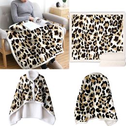 Wearable Magic Blanket Fashion Home Printing Blanket Winter Living Room Sofa Shawl Blankets