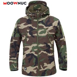 Men's Jackets Coats Spring Autumn Fashion Male Overcoat Hat Casual Classic Windproof Military Style Hombre Camouflage 221130