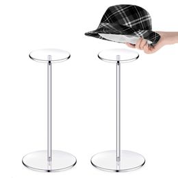 Novelty Items Clear Acrylic Hat Stand Durable And Sturdy Round Easy To Install Display Cap Base 221129